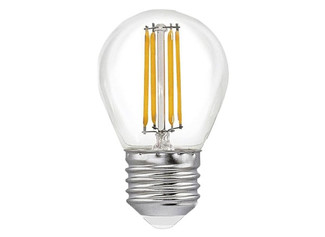 Лампа светодиодная LED P45 шар filament 5Вт E27 220В 3000К ASD